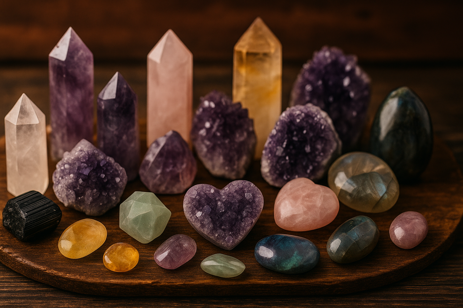 Crystals & Crystal Jewelry 💎✨