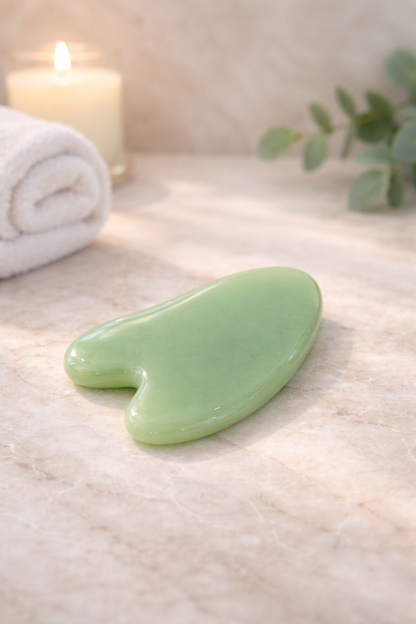 Glow Sculpt Jade Gua Sha Facial Tool (2.4oz)
