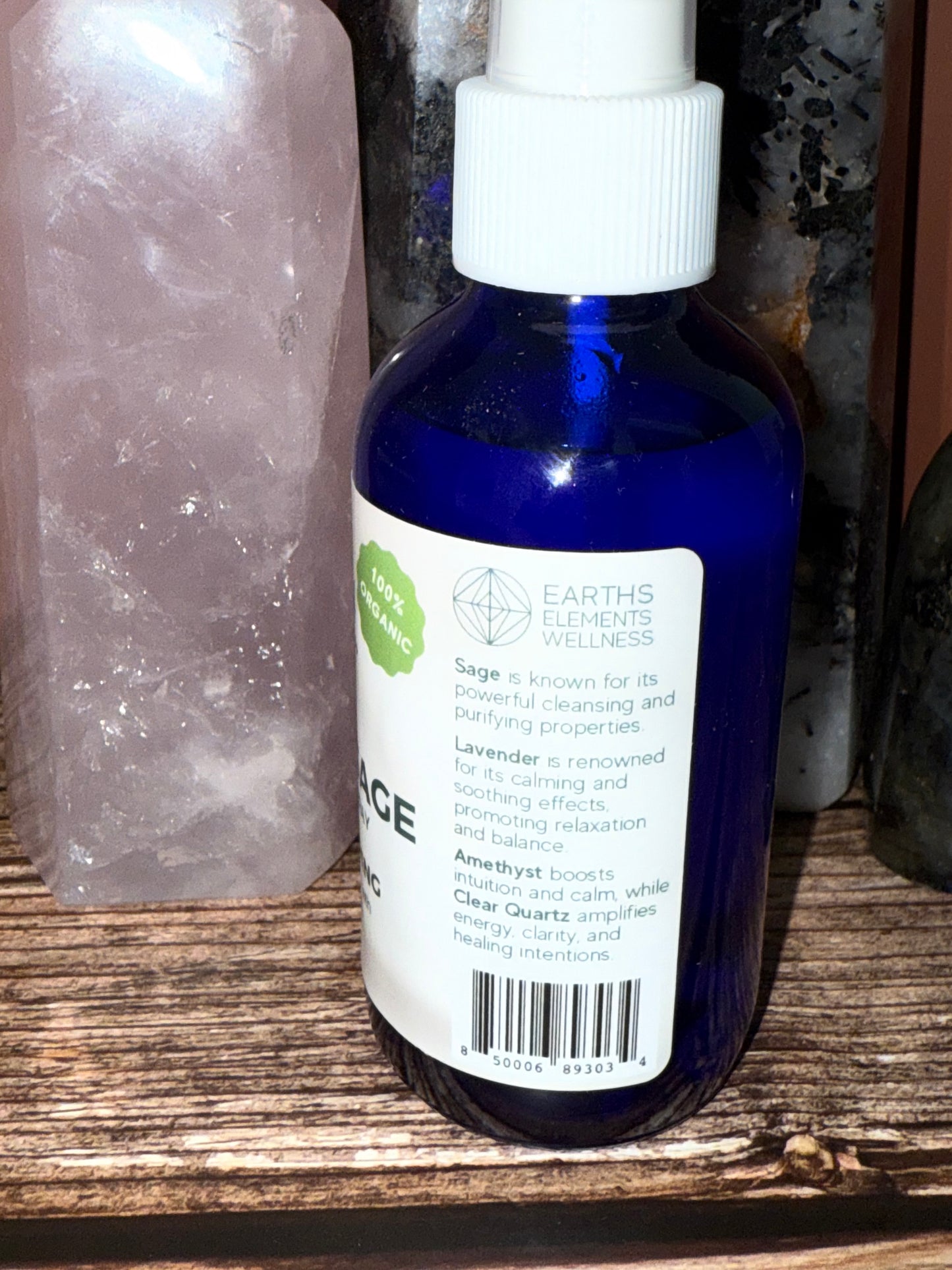 Lavender Sage Cleansing & Calming Spray (4oz)
