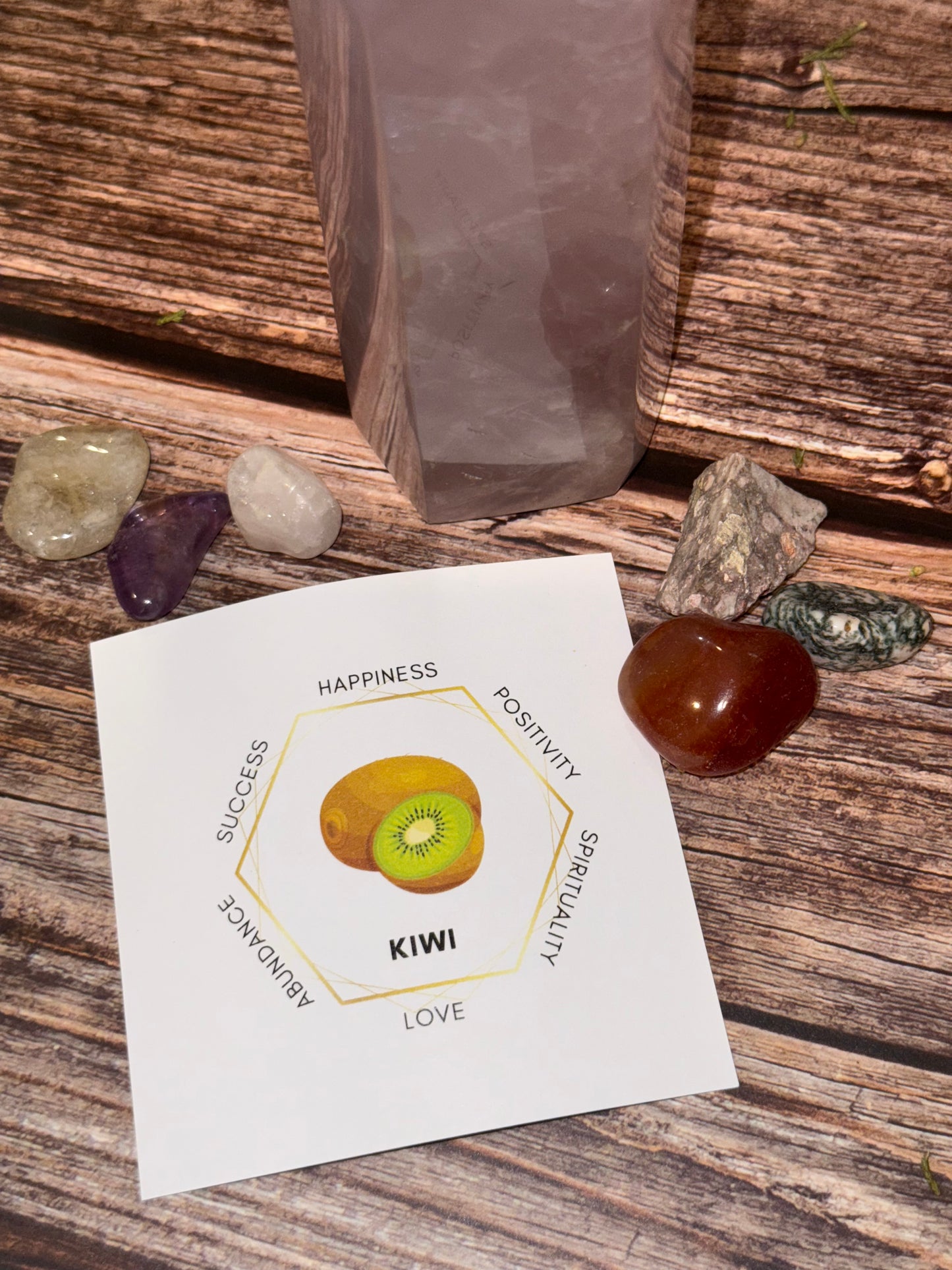 Kiwi, Mint and Cedar Spring Smudge Stick