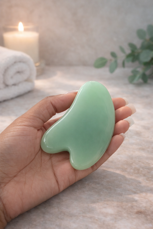 Glow Sculpt Jade Gua Sha Facial Tool (2.4oz)