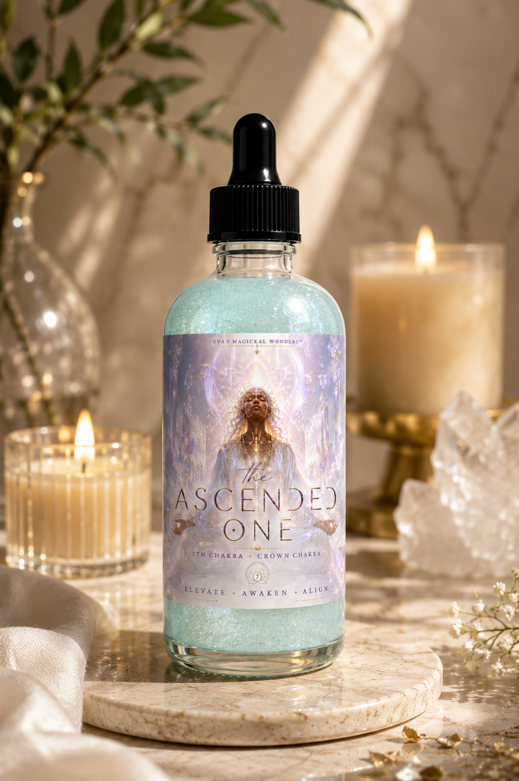 The Ascended One (Crown Chakra) Ritual Oil